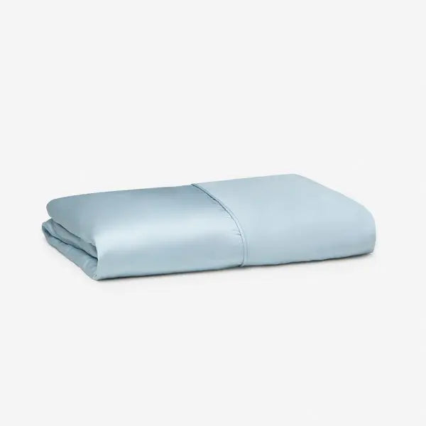 Starlight Blue - Bundle | Signature Sateen Flat Sheet Made With 100% Organic Bamboo #Color_starlightblue