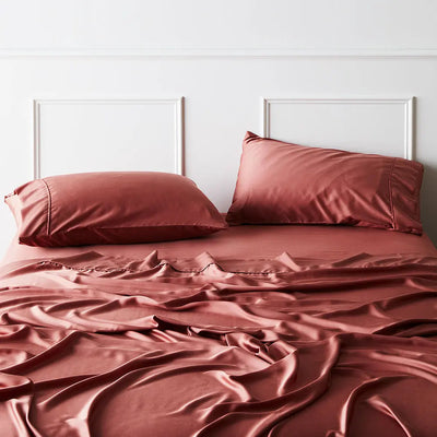 Canyon | Signature Sateen Flat Sheet Made With 100% Organic Bamboo #Color_canyon