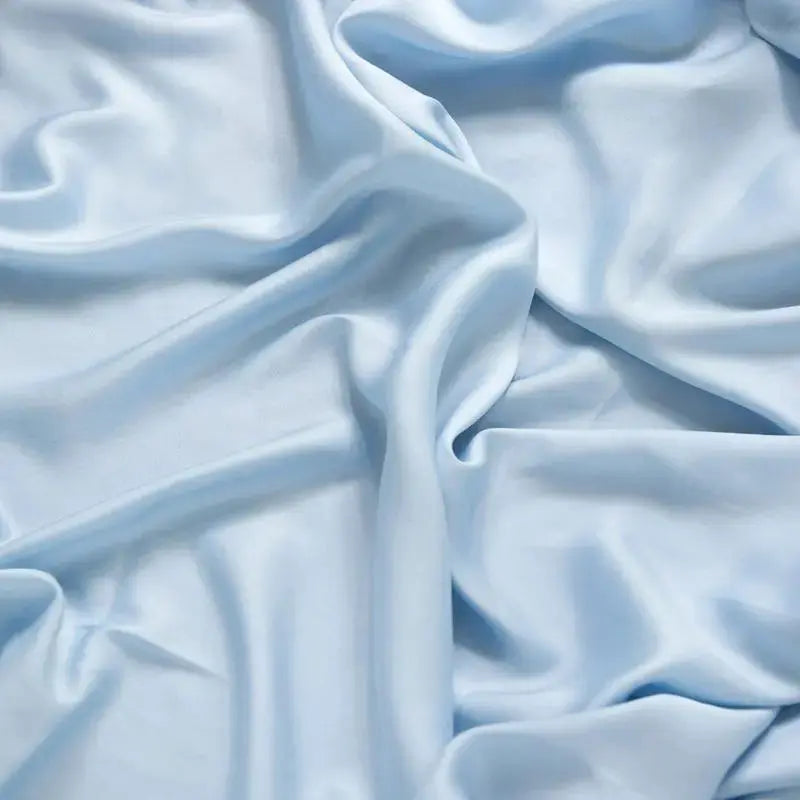 Starlight Blue | Signature Sateen Flat Sheet Made With 100% Organic Bamboo #Color_starlightblue